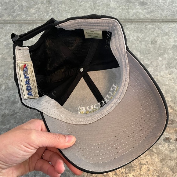Purdue University Fort Wayne Hat Cap Adams Black Embroidered PU Boilermakers - Picture 7 of 9